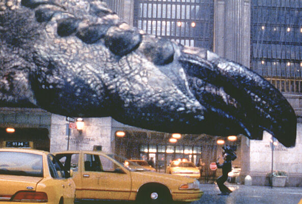 Jimmy Page and Puff Daddy Take on 'Godzilla': Watch