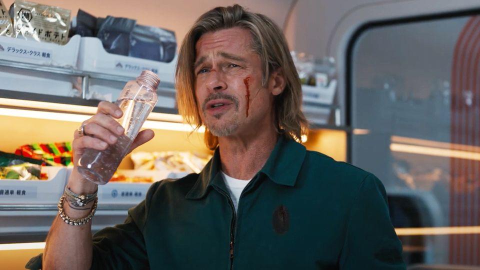 Brad Pitt Boards the Bullet Train in July (Trailer) Everything Action